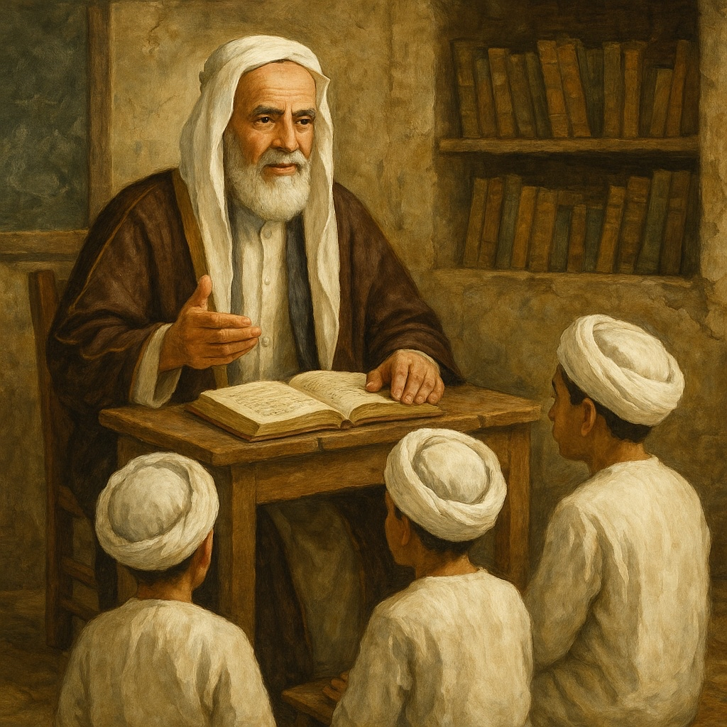 صورة للشيخ درويش بن كرم القبيسي